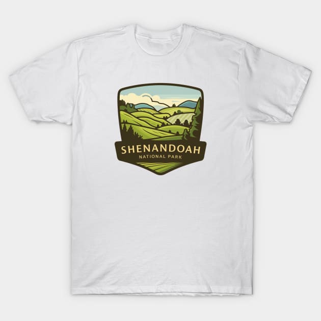 Shenandoah National Park Virginia T-Shirt by Perspektiva